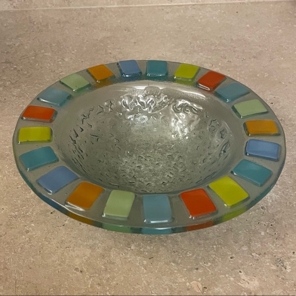 Villeroy & Boch Alea Vitrum Glass Bowl Multi Colored Small - Picture 1 of 3